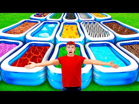 50 Mystery Pools... FALLE NICHT in den falschen POOL!