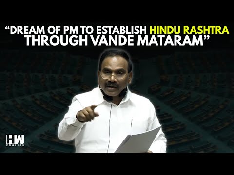 'Few Stanzas Of Vande Mataram Is Not Just Against British But Also Against Muslims': DMK MP A. Raja