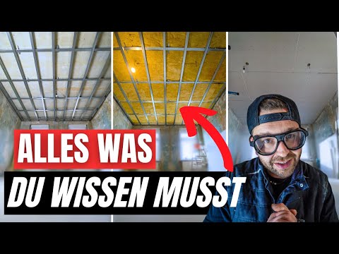 Step by step instructions ⎜Hanging your ceiling yourself from A-Z 🤩