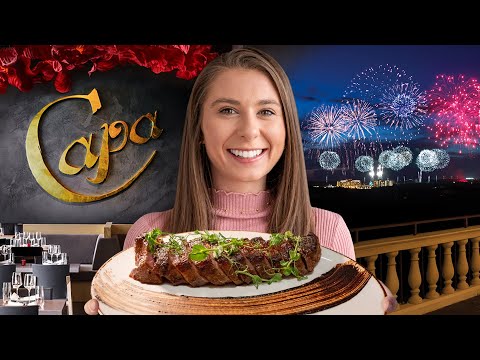 We Tried a Michelin-Starred Rooftop Steakhouse in Disney World