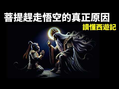 從佛學解讀《西遊記》原著:菩提祖師趕走悟空的真正原因?72變真正厲害的地方是? | 名著解讀(孫悟空學藝,唐僧,黑神話悟空,有聲書,讀書,國學)