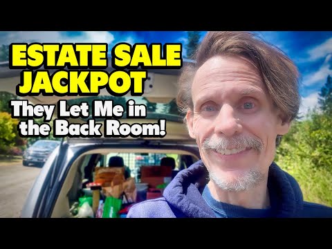 Big Estate Sale Haul! Came for One Item, Left With a Full Van!