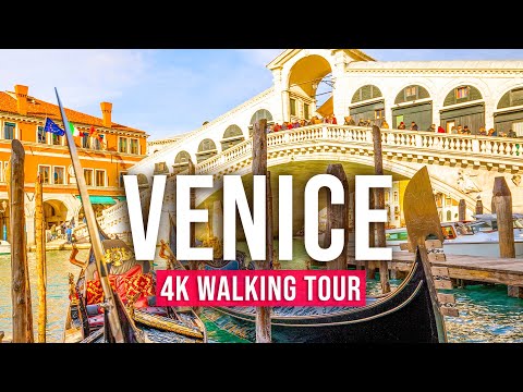 Venice 4K Walking Tour - 196 min Tour with Captions & Immersive Sound [4K Ultra HD/60fps]