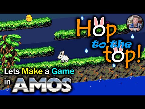 Lets Code "Hop to the Top!" in #AMOS on the #AMIGA
