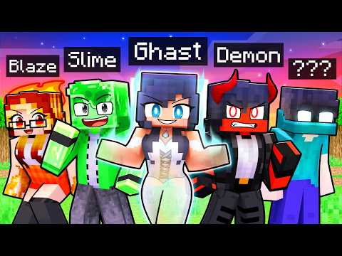 10 FRIENDS on one MOB BLOCK in Minecraft!