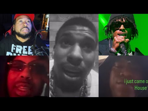 EOY Crashout! Akademiks reacts to NLE Choppa popping it after Og Thr33 & Ben10 pulled up on him