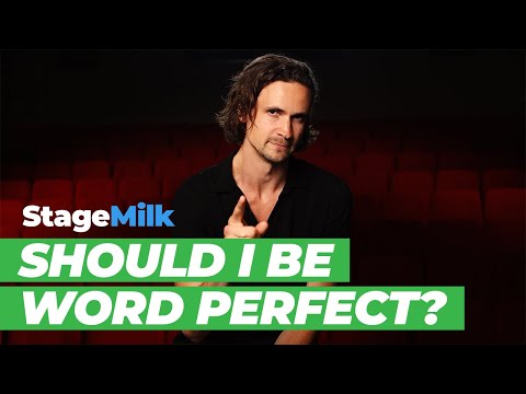 Do I Have to be Word-Perfect with my Lines? | Ad-libbing for Actors