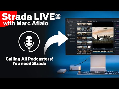 STRADA LIVE: Calling all Podcasters! w/guest Marc Aflalo