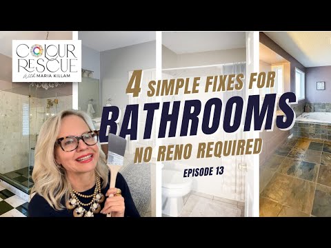 4 Simple Ways to Refresh Your Bathroom | Episode 14