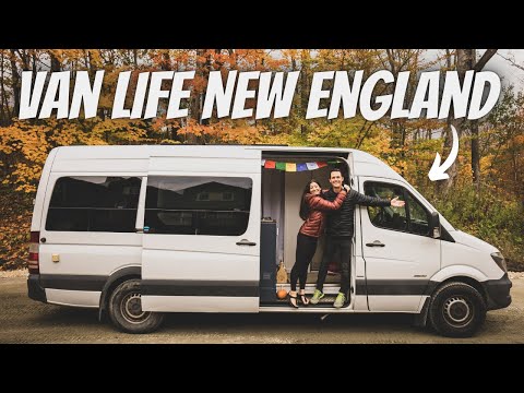 72 HOURS OF VAN LIFE IN NEW ENGLAND (this is what it's really like)