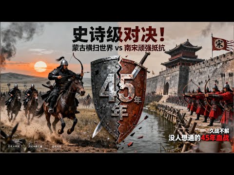 史诗级对决！蒙古铁骑横扫世界，为何打南宋用了45年？至今没人想通！｜洋堂主故事汇