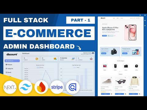 Build a Full Stack E-Commerce Website with Next.js 14, Tailwind, Firebase, Stripe & Algolia | Part-1