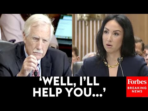 Angus King Asks Trump Energy Nom To Name Cheapest Form Of Electricity Generation—Then She Says This