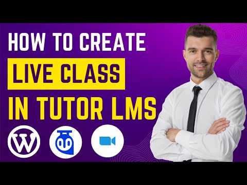 How to Create Live Online Class on WordPress using Tutor LMS and Zoom | Tutor LMS Zoom Integration