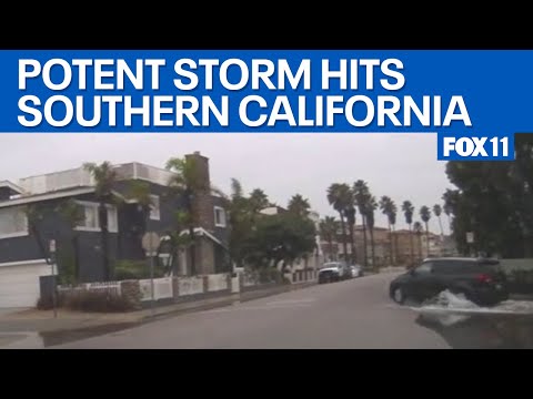 Powerful storm moves through Southern California  | FOX 11 LA