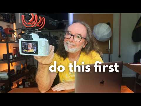 5 key things to do BEFORE doing a YouTube video