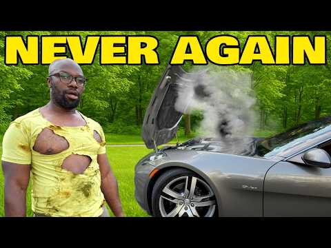 57 hours. 27 breakdowns. One terrible Fisker Karma Road Trip