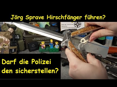 Is it legal to carry a GoGun hunting knife? Can the police simply confiscate legal knives?