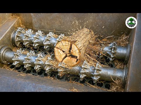 Dangerous Fastest Monster Wood Chipper In Acition | Incredible Tree Shredder Working #30