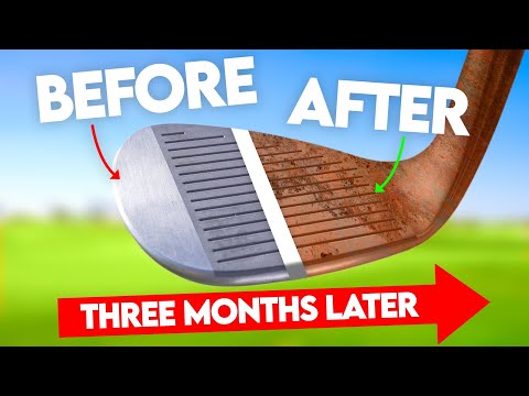 I left my wedge to RUST for 3 MONTHS...does it SPIN more?