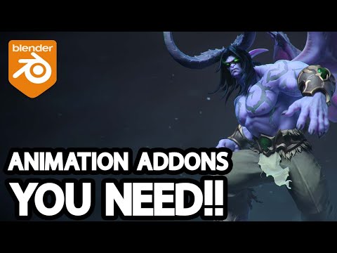 Best Blender Addons for Animation in 2025