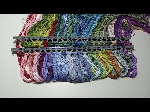 #15. Хранение палитры мулине СХС.