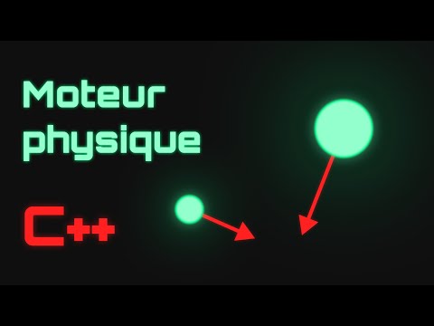 Je développe un moteur physique en C++ - Épisode 1 : La Gravité