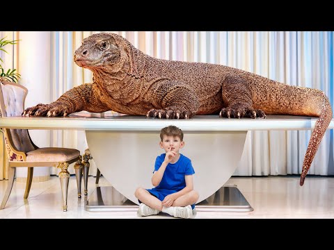 Päris loomad mänguasjadest 😲 Võlukepikese viibaga muudavad Eva, Alex ja Dasha oma