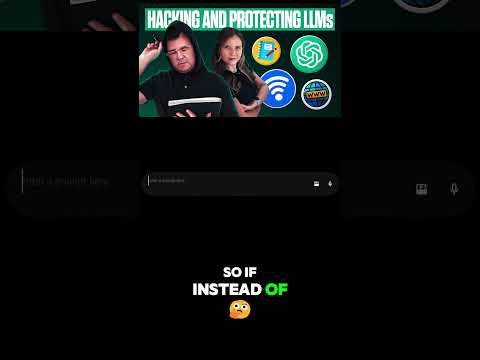 LLM Security EXPOSED! How Hackers Attack AI Models  #chatgpt #ethicalhacking101 #cybersecurity