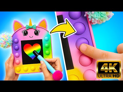🦄🎨 Dive into Rainbows & Unicorns! 🌈✨ Magical DIY Crafts & Art Fun