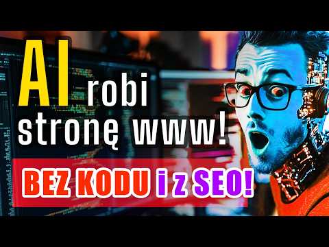 AI Robi To Za Ciebie! Strona WWW w Kilku Prostych Promptach (Bez Kodowania i z SEO!) 🚀
