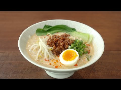 Tantanmen Ramen Recipe :: Really Easy Asian Ramen Recipe
