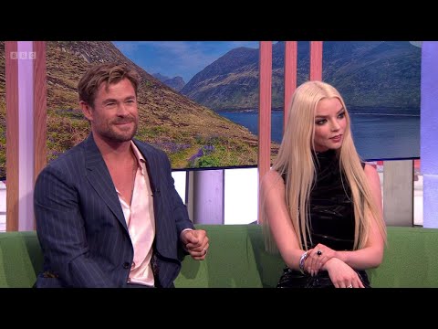 Chris Hemsworth, Anya Taylor-Joy (Furiosa: A Mad Max Saga Actors), Dara On The One Show [16.05.2024]
