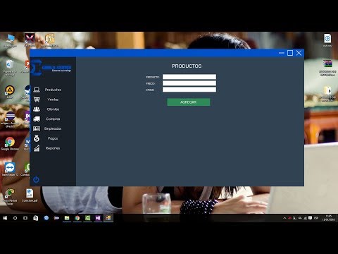 GUI Parte 2/ Diseñar Formulario Moderno, Abrir Form en Panel con C#, Windows Form - Versión Base