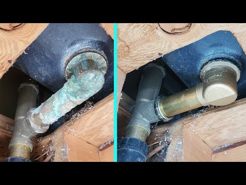 Tub drain pipe leaks, how to replace