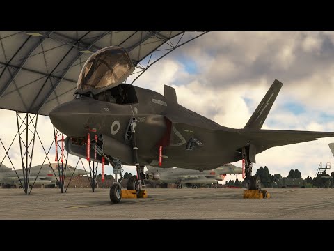 First look at the IndiaFoxtEcho Lockheed Martin F-35 Lightning II in Microsoft Flight Simulator