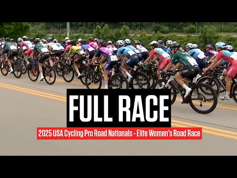 FULL RACE: Elite Women's Road Race - 2025 USA Cycling Pro Road National Championships