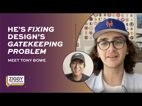 He's FIXING Design's GATEKEEPING PROBLEM: Meet Tony Bowe