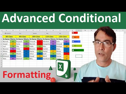 Advanced conditional formatting part - 2 | Amazing conditional formatting dashboard in excel