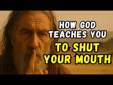 In This Way God Teaches You The Power of Silence