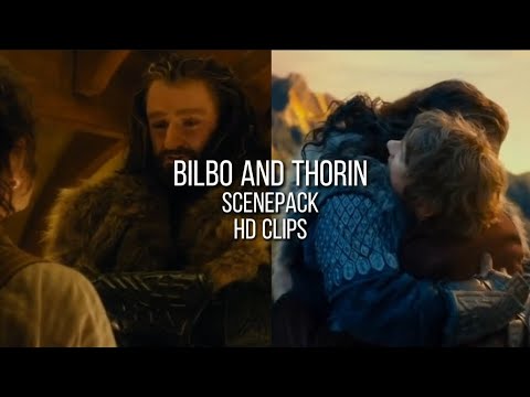 Bilbo and Thorin scenepack || HD clips, logoless [requested]