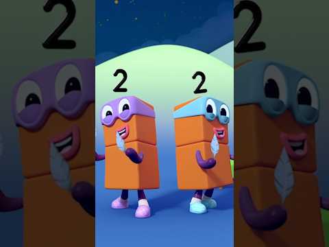 Terrible Twos! 😂 | Part 1 | Counting for Kids | @Numberblocks #shorts