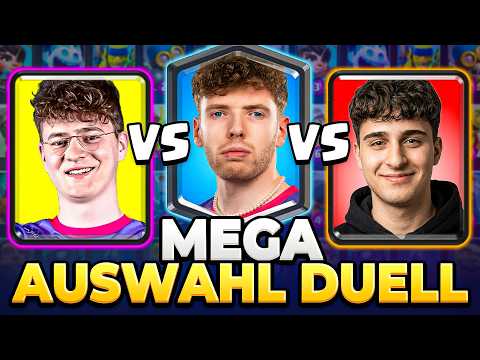 😱🤯BIGSPIN vs. PLATZ 1 DER WELT - MEGA AUSWAHL DUELL ESKALIERT! | Clash Royale Deutsch