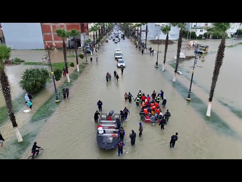 Nach Starkregen 50.000 Menschen in Marokko auf der Flucht