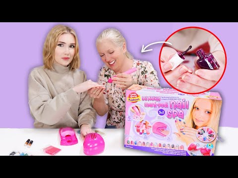 Adults Review Kids "Luxury" Nail Design Kit.. for science