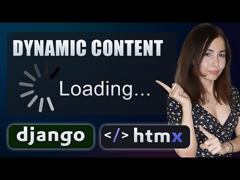 Easily Add Dynamic Content Loading to Django App with HTMX (Asynchronous Page Loading ) Tutorial