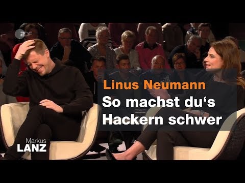 IT-Experte Linus Neumann über sichere Passwörter - Markus Lanz vom 08.01.19 | ZDF