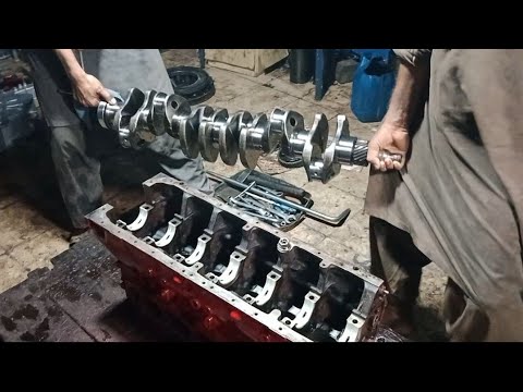 How To Repair Hino 7D Truck 6 Cylinder Engine | Hino 7D Engine Completely Rebuild | Hino 7D Engine
