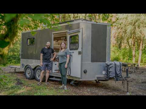 Our Cargo Trailer Tiny Home is Nicer Than Most Apartments