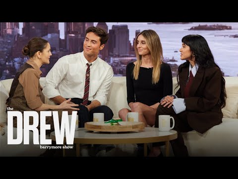 "Overcompensating" Cast Chugs Milk During "Truth or Dare" with Drew Barrymore